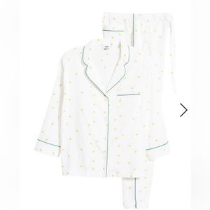 SLEEPY JONES Smiley X Marina PJ Set M NEW